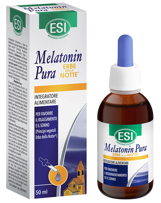 ESI MELATONIN PURA GOCCE ERBE NOTTE 50 ML - Farmacia Artemisia di Montecuollo Dott. Angelo snc