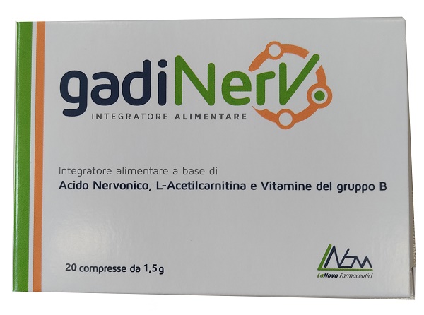 GADINERV 20 COMPRESSE - Farmacia Artemisia di Montecuollo Dott. Angelo snc