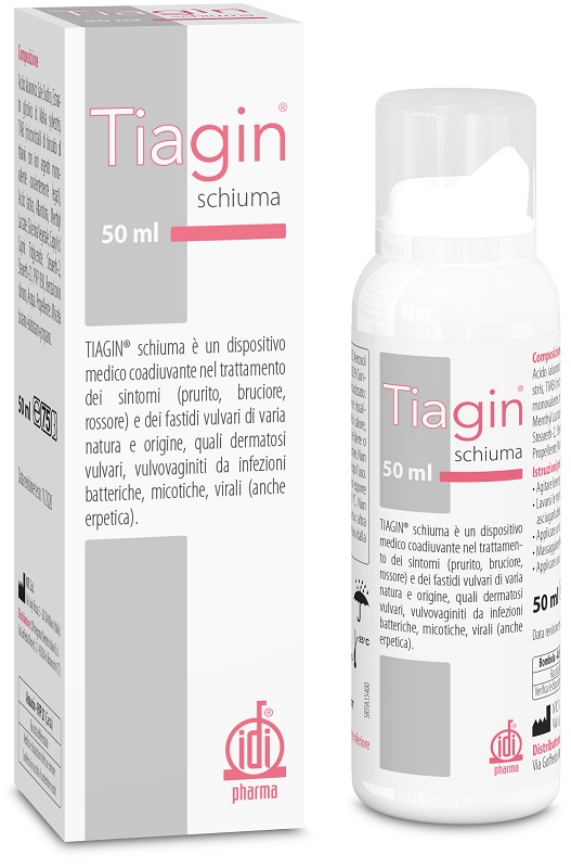 TIAGIN SCHIUMA GINECOLOGICA 50 ML - Farmacia Artemisia di Montecuollo Dott. Angelo snc