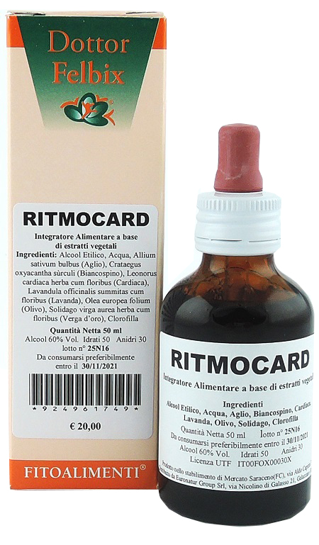 RITMOCARD GOCCE 50 ML - Farmacia Artemisia di Montecuollo Dott. Angelo snc