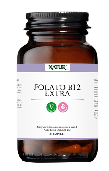 FOLATO B12 EXTRA 30 CAPSULE - Farmacia Artemisia di Montecuollo Dott. Angelo snc