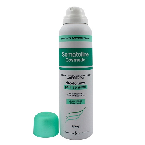 SOMATOLINE COSMETIC DEODORANTE SPRAY PELLI SENSIBILI 150 ML - Farmacia Artemisia di Montecuollo Dott. Angelo snc