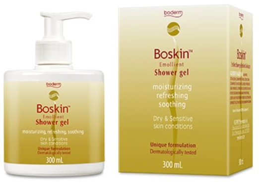 BOSKIN DOCCIA GEL EMOLLIENTE CUOIO CAPELLUTO E PELLE 300 ML - Farmacia Artemisia di Montecuollo Dott. Angelo snc