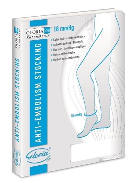 GLORIAMED THROMBOSIS 18 PUNTA CHIUSA CON FORO D'ISPEZIONE TUTTA COSCIA AUTOREGGENTE CORTO MISURA S 1 PAIO - Farmacia Artemisia di Montecuollo Dott. Angelo snc