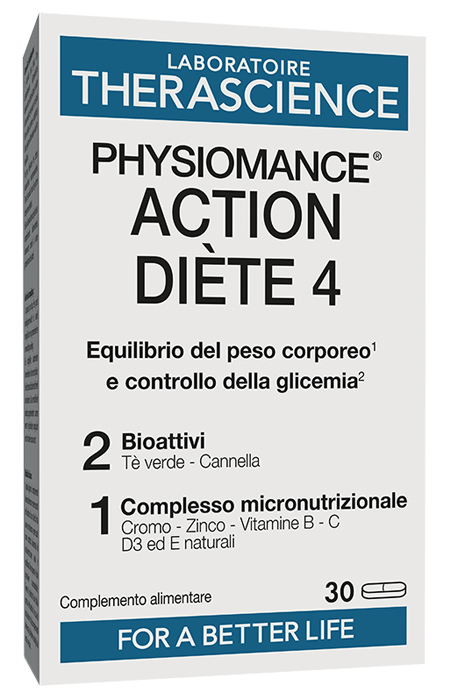PHYSIOMANCE ACTION DIETE 4 30 COMPRESSE - Farmacia Artemisia di Montecuollo Dott. Angelo snc