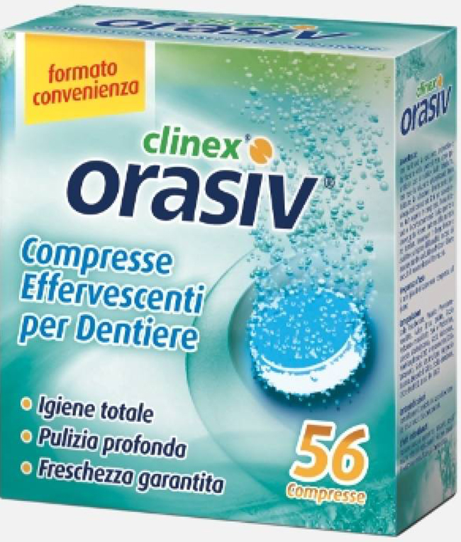 ORASIV CLINEX 56 COMPRESSE EFFERVESCENTI - Farmacia Artemisia di Montecuollo Dott. Angelo snc