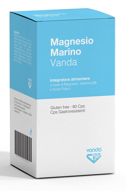 MAGNESIO MARINO VANDA 60 CAPSULE - Farmacia Artemisia di Montecuollo Dott. Angelo snc