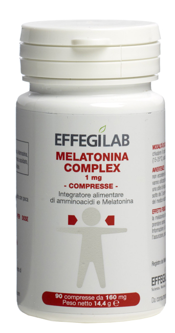 MELATONINA COMPLEX 1MG 90 COMPRESSE - Farmacia Artemisia di Montecuollo Dott. Angelo snc