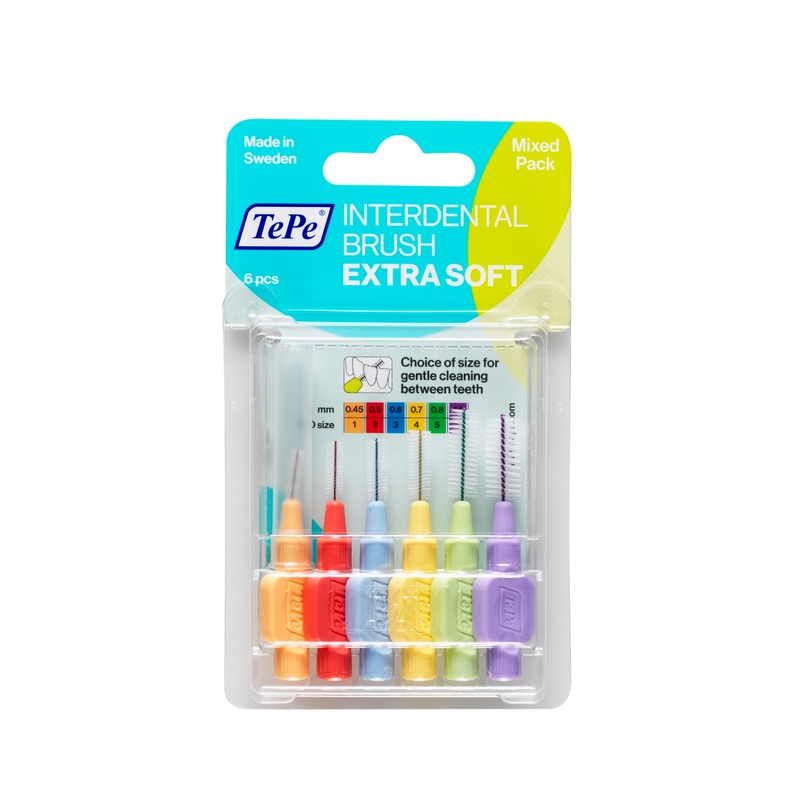 TEPE SCOVOLINI XSOFT MIX PACK ARANCIONE-LILLA 6 PEZZI - Farmacia Artemisia di Montecuollo Dott. Angelo snc