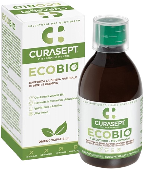 CURASEPT COLLUTORIO ECOBIO 300 ML PHARMADENT - Farmacia Artemisia di Montecuollo Dott. Angelo snc