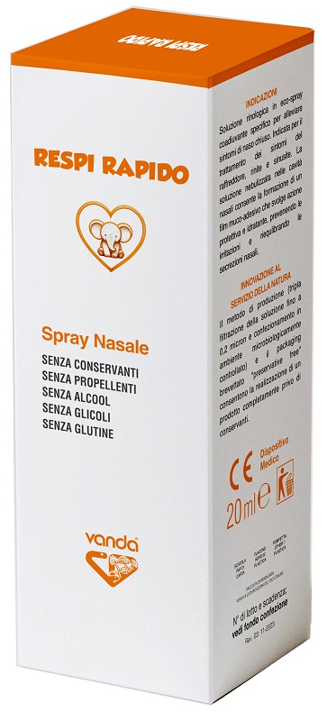 SPRAY NASALE RESPI RAPIDO 20 ML - Farmacia Artemisia di Montecuollo Dott. Angelo snc