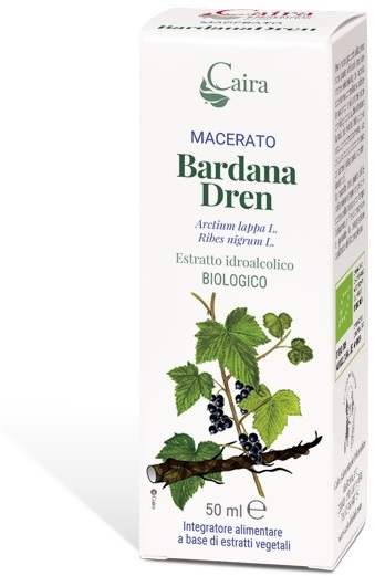 CAIRA BARDANADREN MACERATO IDROALCOLICO BIO GOCCE 50 ML - Farmacia Artemisia di Montecuollo Dott. Angelo snc