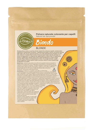 HIMALAYA HENNA COLORS BIONDO 100 G - Farmacia Artemisia di Montecuollo Dott. Angelo snc