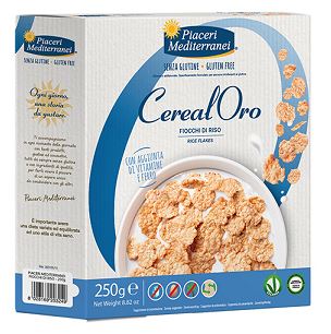 PIACERI MEDITERRANEI CEREALORO FIOCCHI DI RISO 250 G - Farmacia Artemisia di Montecuollo Dott. Angelo snc