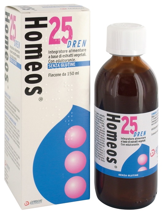 HOMEOS 25 DREN GOCCE 150 ML - Farmacia Artemisia di Montecuollo Dott. Angelo snc