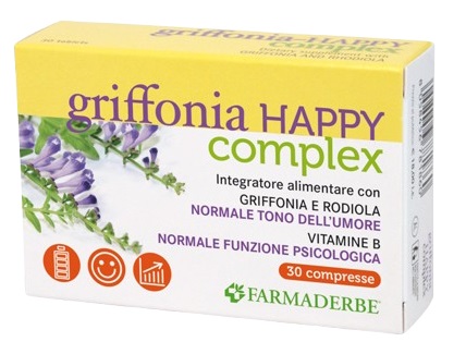 GRIFFONIA HAPPY COMPLEX 30 COMPRESSE - Farmacia Artemisia di Montecuollo Dott. Angelo snc