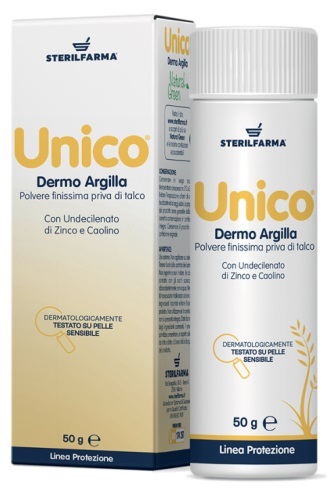 UNICO DERMO ARGILLA POLVERE SENZA TALCO 50 G - Farmacia Artemisia di Montecuollo Dott. Angelo snc