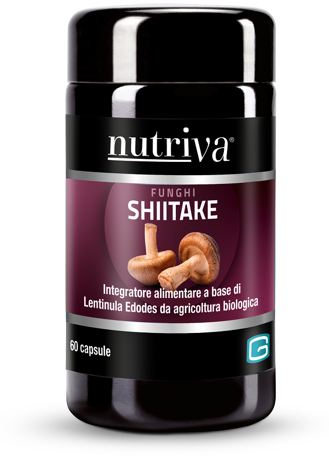 NUTRIVA SHIITAKE BIO 60 CAPSULE - Farmacia Artemisia di Montecuollo Dott. Angelo snc