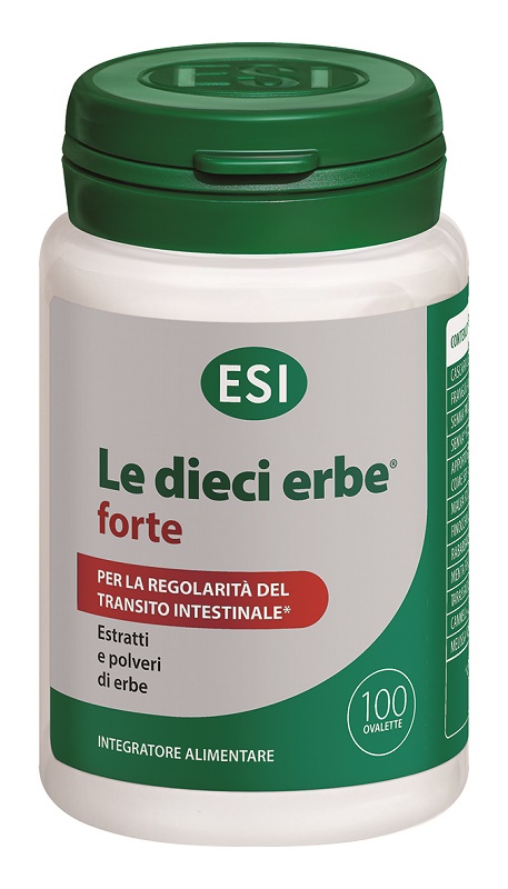 ESI LE DIECI ERBE+FORTE 100 OVALETTE - Farmacia Artemisia di Montecuollo Dott. Angelo snc
