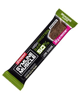 GYMLINE BARRETTA BROWNIE 50% 1 PEZZO - Farmacia Artemisia di Montecuollo Dott. Angelo snc