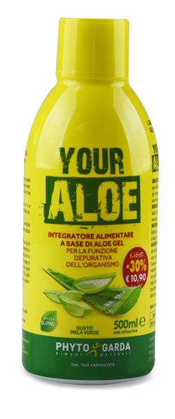 YOUR ALOE 500 ML SENZA ALOINA - Farmacia Artemisia di Montecuollo Dott. Angelo snc