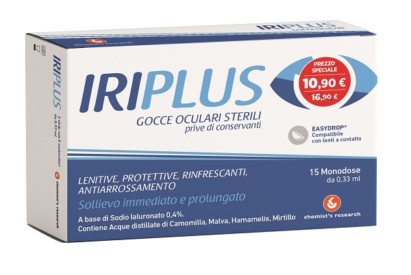 IRIPLUS EASYDROP 0,4% COLLIRIO 15 FLACONCINI MONODOSE DA 0,33 ML - Farmacia Artemisia di Montecuollo Dott. Angelo snc