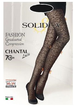 CHANTAL LACE 70 COLLANT FANTASIA NERO 1-S - Farmacia Artemisia di Montecuollo Dott. Angelo snc