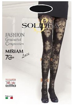 MIRIAM LACE 70 COLLANT FANTASIA NERO 2-M - Farmacia Artemisia di Montecuollo Dott. Angelo snc