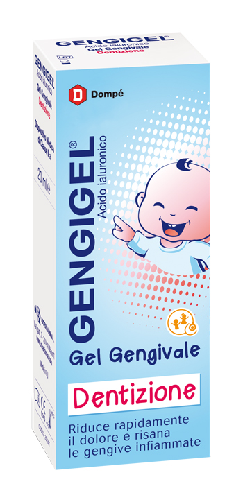 GENGIGEL GEL DENTIZIONE ACIDO IALURONICO 20 ML - Farmacia Artemisia di Montecuollo Dott. Angelo snc