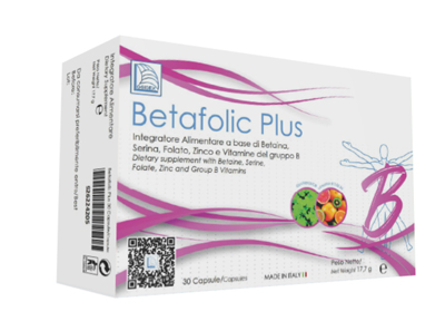 BETAFOLIC PLUS 30 CAPSULE ASTUCCIO 18,6 G - Farmacia Artemisia di Montecuollo Dott. Angelo snc