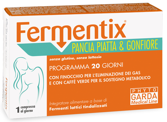 FERMENTIX PANCIA PIATTA E GONFIORE 20 COMPRESSE - Farmacia Artemisia di Montecuollo Dott. Angelo snc