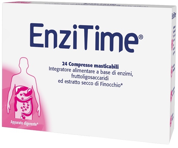 ENZITIME 24 COMPRESSE MASTICABILI - Farmacia Artemisia di Montecuollo Dott. Angelo snc