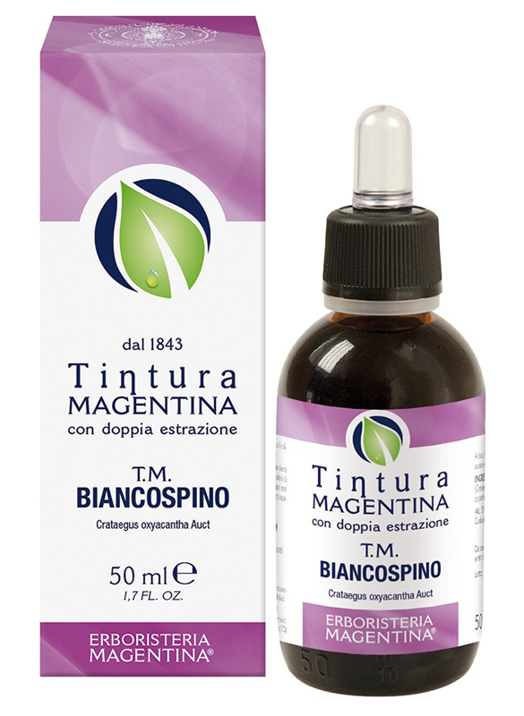 BIANCOSPINO TINTURA MAGENTINA 50 ML - Farmacia Artemisia di Montecuollo Dott. Angelo snc