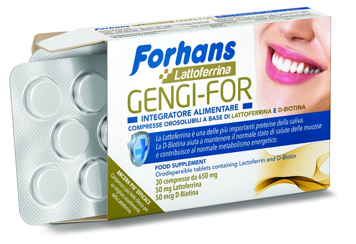 FORHANS GENGI FOR 30 COMPRESSE 19,50 G - Farmacia Artemisia di Montecuollo Dott. Angelo snc