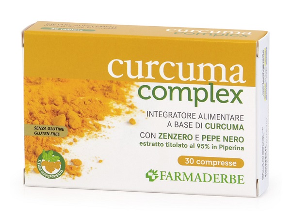 CURCUMA COMPLEX 30 COMPRESSE - Farmacia Artemisia di Montecuollo Dott. Angelo snc