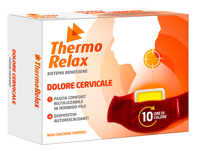 THERMORELAX FASCIA DOLORE CERVICALE+4 DISPOSITIVI AUTORISCALDANTI - Farmacia Artemisia di Montecuollo Dott. Angelo snc