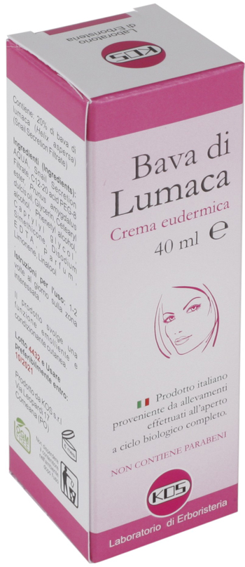 BAVA DI LUMACA CREMA EUDERMICA 40 ML - Farmacia Artemisia di Montecuollo Dott. Angelo snc