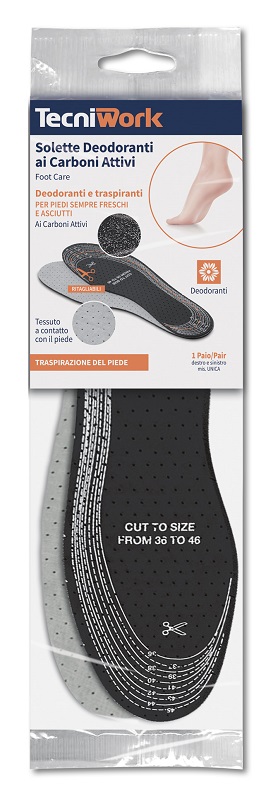 SOLETTE DEODORANTI AI CARBONI ATTIVI 1 PAIO - Farmacia Artemisia di Montecuollo Dott. Angelo snc