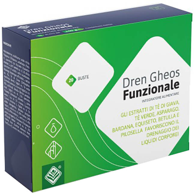 DREN GHEOS FUNZIONALE 20 BUSTINE - Farmacia Artemisia di Montecuollo Dott. Angelo snc