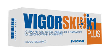 VIGORSKIN K1 PLUS CREMA PER LESIONI CUTANEE NON INFETTE 100 ML - Farmacia Artemisia di Montecuollo Dott. Angelo snc