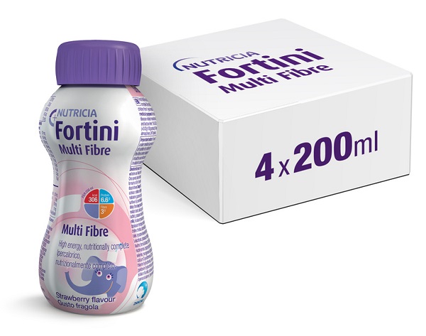 FORTINI MULTI FIBRE GUSTO FRAGOLA 200 ML - Farmacia Artemisia di Montecuollo Dott. Angelo snc