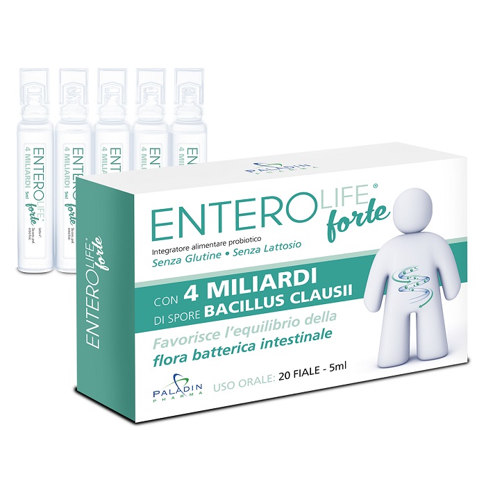 ENTEROLIFE FORTE 4 MILIARDI 20 FIALE DA 5 ML - Farmacia Artemisia di Montecuollo Dott. Angelo snc