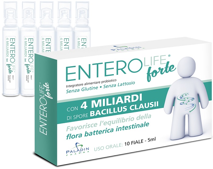 ENTEROLIFE FORTE 4 MILIARDI 10 FIALE DA 5 ML - Farmacia Artemisia di Montecuollo Dott. Angelo snc