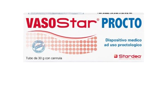VASOSTAR CREMA PROCTOLOGICA 30 G - Farmacia Artemisia di Montecuollo Dott. Angelo snc