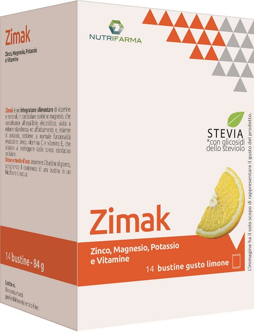 ZIMAK 14 BUSTE 6 G LIMONE - Farmacia Artemisia di Montecuollo Dott. Angelo snc