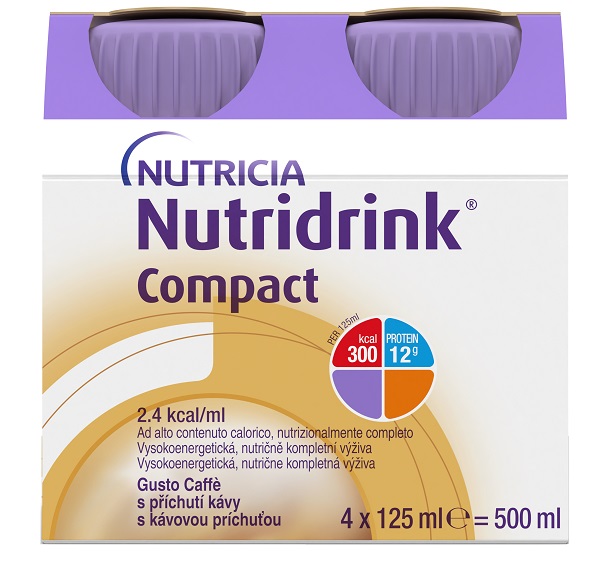 NUTRICIA NUTRIDRINK COMPACT GUSTO CAFFE' 4 BOTTIGLIE DA 125 ML - Farmacia Artemisia di Montecuollo Dott. Angelo snc