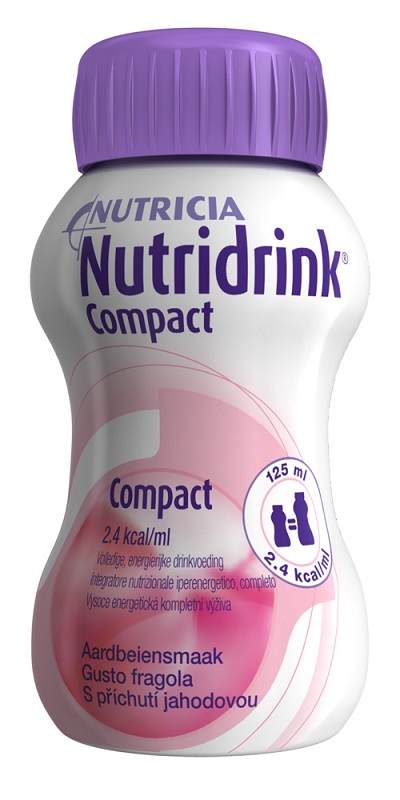 NUTRIDRINK COMPACT FRAGOLA 4X125 ML - Farmacia Artemisia di Montecuollo Dott. Angelo snc