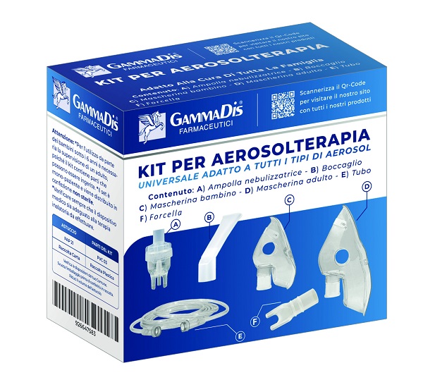 KIT AEROSOL COMPLETO GAMMADIS - Farmacia Artemisia di Montecuollo Dott. Angelo snc
