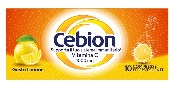 CEBION EFFERVESCENTE VITAMINA C LIMONE 10 COMPRESSE - Farmacia Artemisia di Montecuollo Dott. Angelo snc