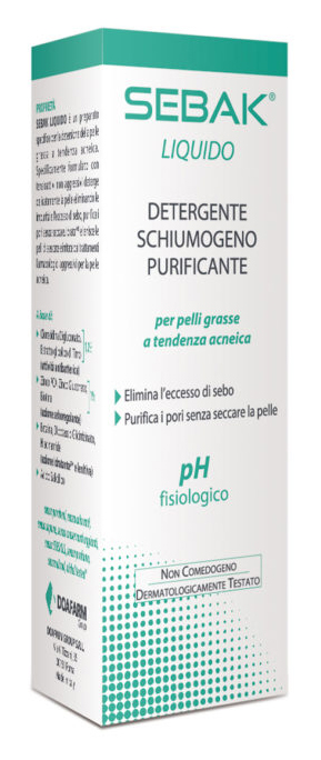 SEBAK LIQUIDO DETERGENTE 150 ML - Farmacia Artemisia di Montecuollo Dott. Angelo snc